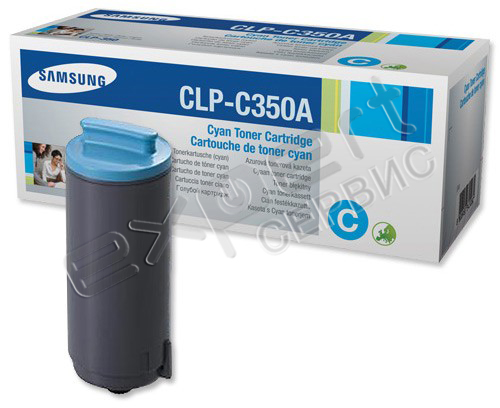 Заправка картриджа Samsung CLP-C350A Cyan